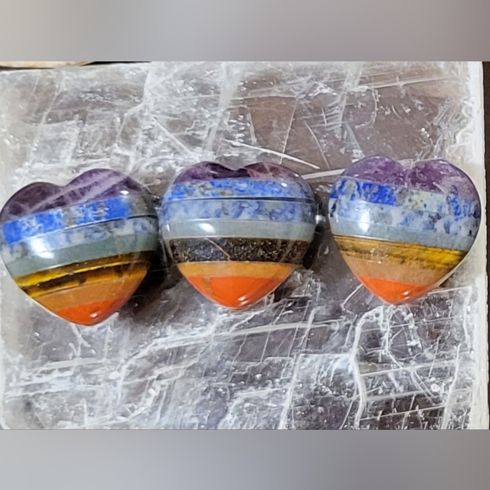 Chakra heart tumbles